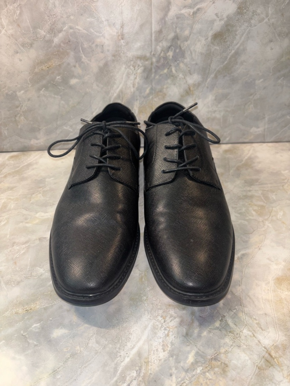 Mix No. 6 Freya Black Men's Lace-Up Derby Shoes